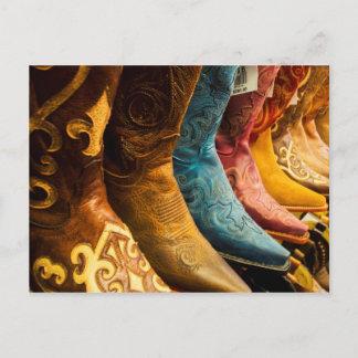 Cowboy boots for sale, Arizona Postcard
