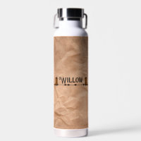 Cowboy Boots Name Water Bottle