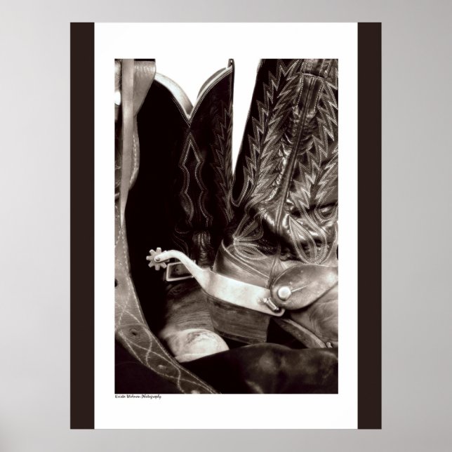 Cowboy Boots Poster (Front)