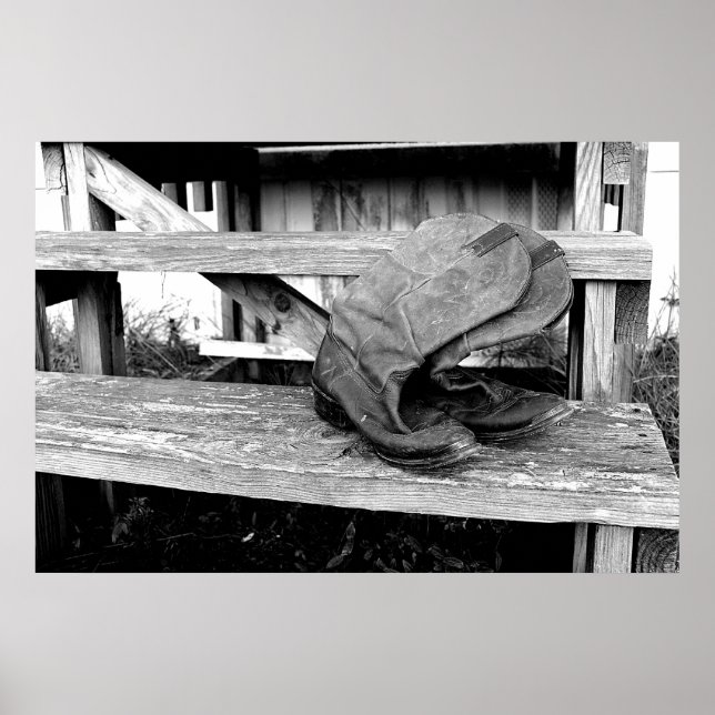 Cowboy Boots Poster (Front)