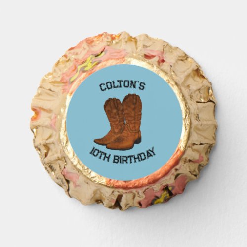 Cowboy boots reeses peanut butter cups