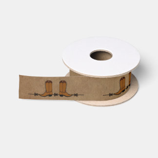 Cowboy Boots Ribbon