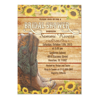 Cowboy Wedding Invitations & Announcements | Zazzle