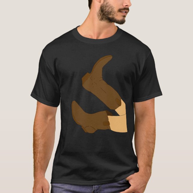 Cowboy Boots T-Shirt (Front)