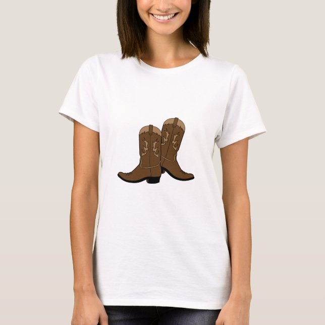 Cowboy Boots T-Shirt (Front)