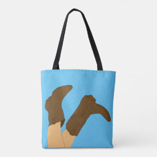 Cowboy Boots Tote Bag