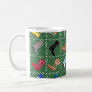 Cowboy Boots Western Fun Colorful Printed Mug