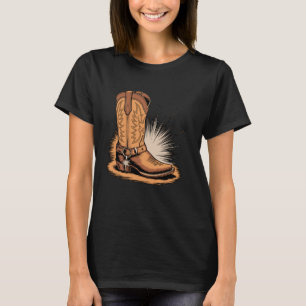 Cowboy Boots Western T-Shirt