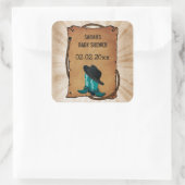 cowboy boots western theme Personalized stickers (Bag)