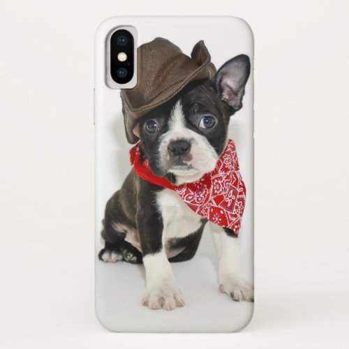 Cowboy Boston iPhone X Case