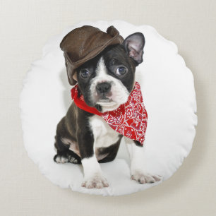 Cowboy Boston Round Pillow