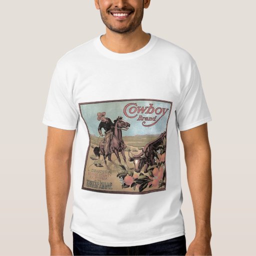 Cowboy Brand T-shirt | Zazzle