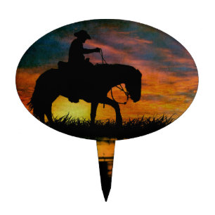 Cowboy Cake Topper