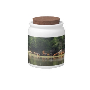 Cowboy Candy Jar