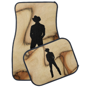 Cowboy Car Floor Mat
