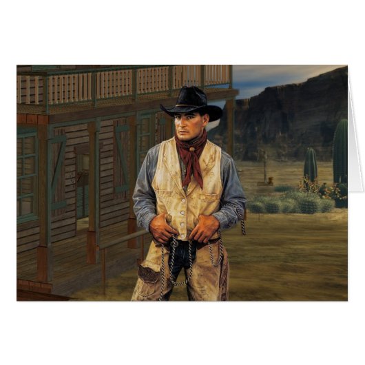 Cowboy Cards (Front Horizontal)