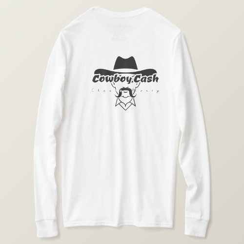 Cowboy Cash Long Sleeve T_Shirt