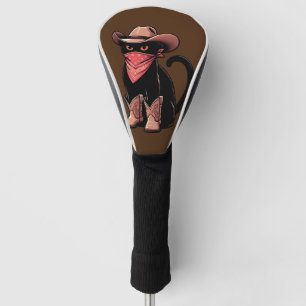 Cowboy Cat Golf Head Cover