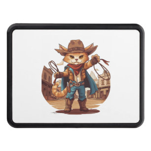 Cowboy Cat Hitch Cover