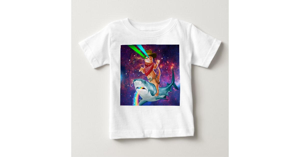 Cowboy Cat Orange Cat Cat Shark Baby T Shirt Zazzle Com