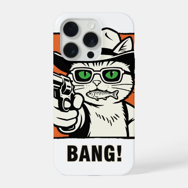 Cowboy Cat phone Case  (Back)