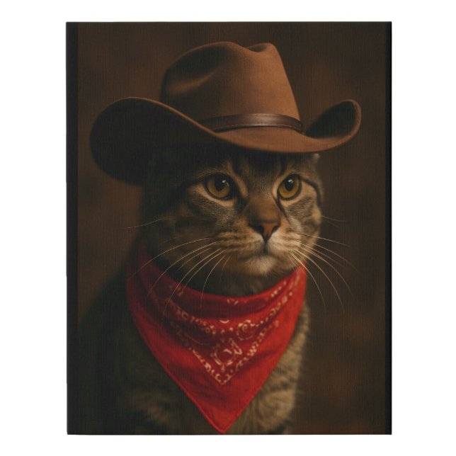 Cowboy Cat Print (Front)