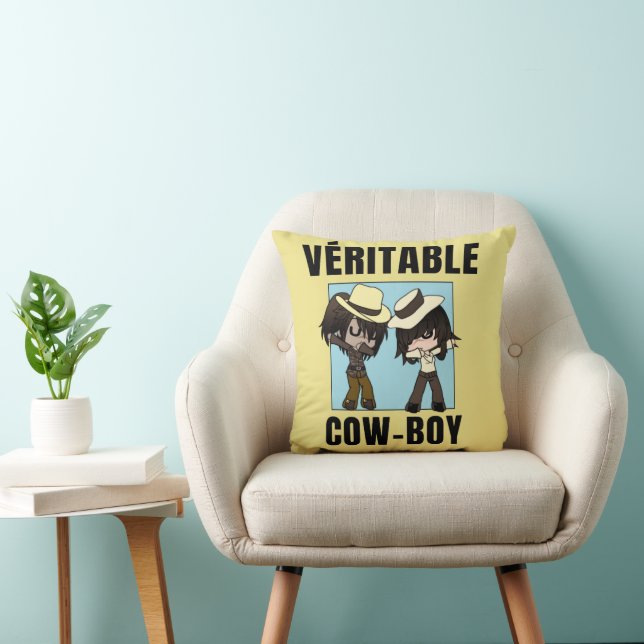cowboy chibi pillow (Chair)