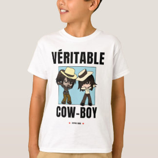 cowboy chibi t-shirt for kids.