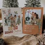 Cowboy Christmas Multi Photo Family Christmas Card<br><div class="desc">This is a cowboy Christmas holiday card template featuring a western design. The only elements that are not editable are the words "HO HOW HOWDY CHRISTMAS" // For more holiday card options, please search "HOLIDAY CARDS" in the Sincerely By Nicole Zazzle store. * If you like this design but don't...</div>