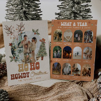 Cowboy Christmas Multi Photo Year In Review