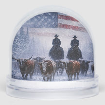 Cowboy Christmas Spirit with Cattle