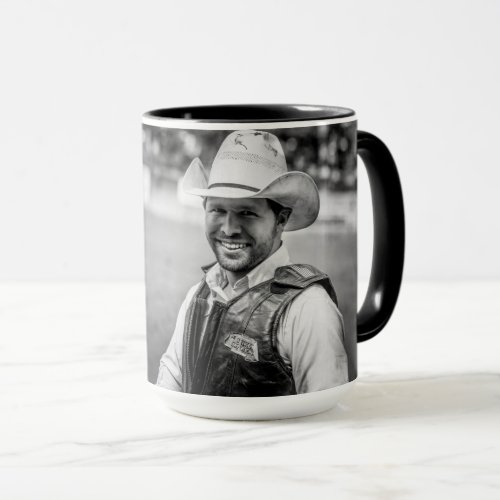 Cowboy Coffee Picture Photo Mug USA Custom