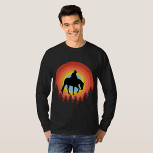 COWBOY COLORFUL SUNSET T-Shirt