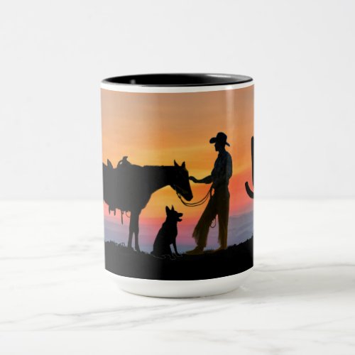 COWBOY COMPANIONS MUG