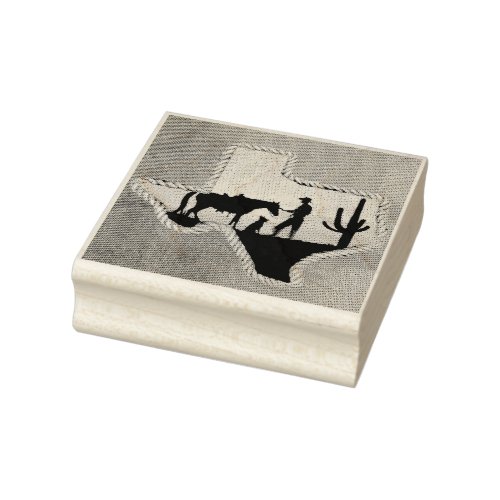 COWBOY COMPANIONS RUBBER STAMP