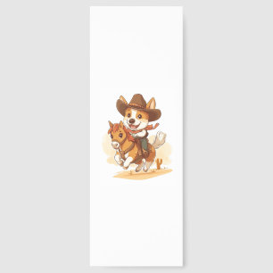 Cowboy Corgi � Western Rodeo Dog Bookmarks