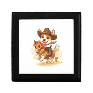 Cowboy Corgi – Western Rodeo Dog Gift Box