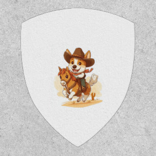 Cowboy Corgi – Western Rodeo Dog Patch
