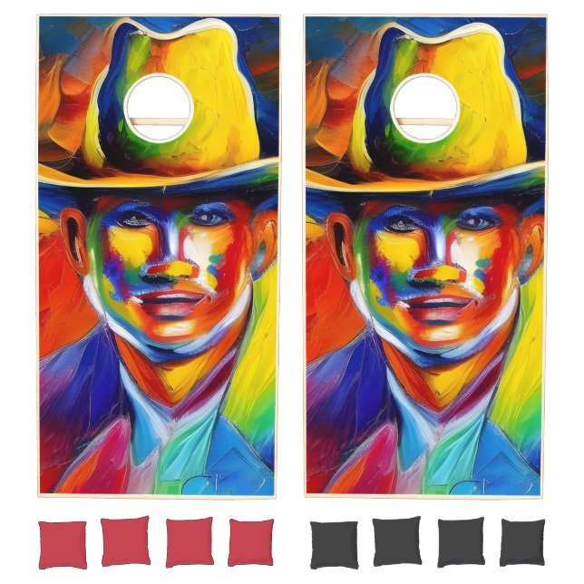 Cowboy Cornhole Set (Set)