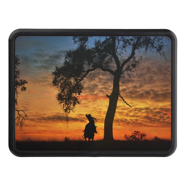 Cowboy Country Western Roping and Horse Hitch Cover (Front)