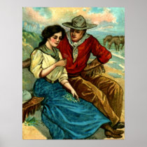 Cowboy Courtship Poster