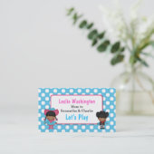 Cowboy & Cowgirl Play Date Card (Standing Front)