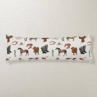 Cowboy Cowgirl Western Rodeo Country Pattern