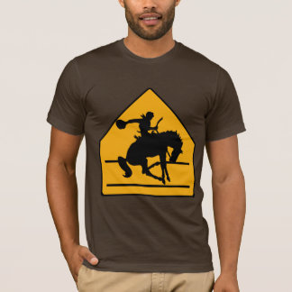 Cowboy Crosswalk Sign Shirt