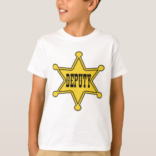 Cowboy Deputy Badge Tee