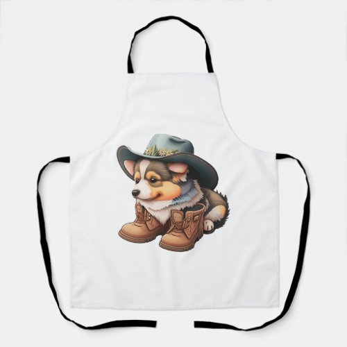 Cowboy Dog by DMH Apron