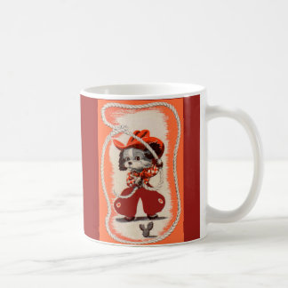 cowboy dog coffee mug