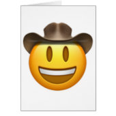 Cowboy emoji face (Front)