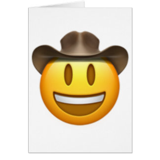 Cowboy emoji face