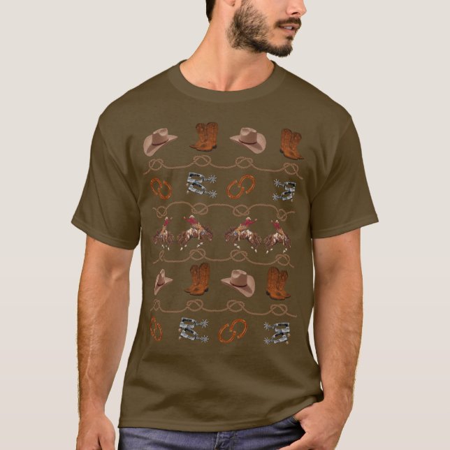 Cowboy Essentials Bronco Buster T-Shirt (Front)